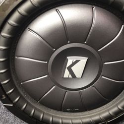 Kicker Subwoofer 2-12’s