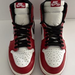 Nike Air Jordan’s High Tops Red And White Sneakers Size 12