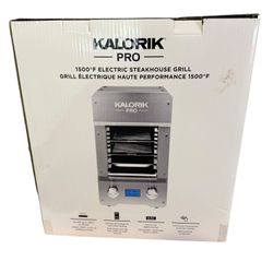 Kalorik Pro 1500°F Electric Steakhouse Grill – New in Box