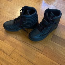 Black High Tops— Women’s Size 6.5/7