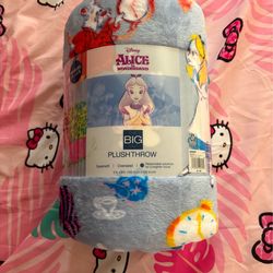 Alice in Wonderland Blanket
