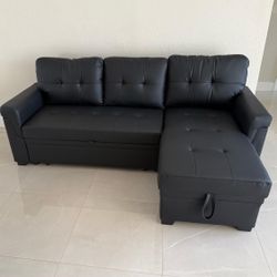 Brand New Sleeper Sofa / Sofa Cama Con Almacenamiento Nuevo … Fast 🚚