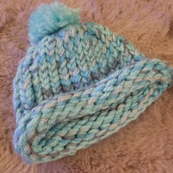 Handmade Knitted Infant Hat