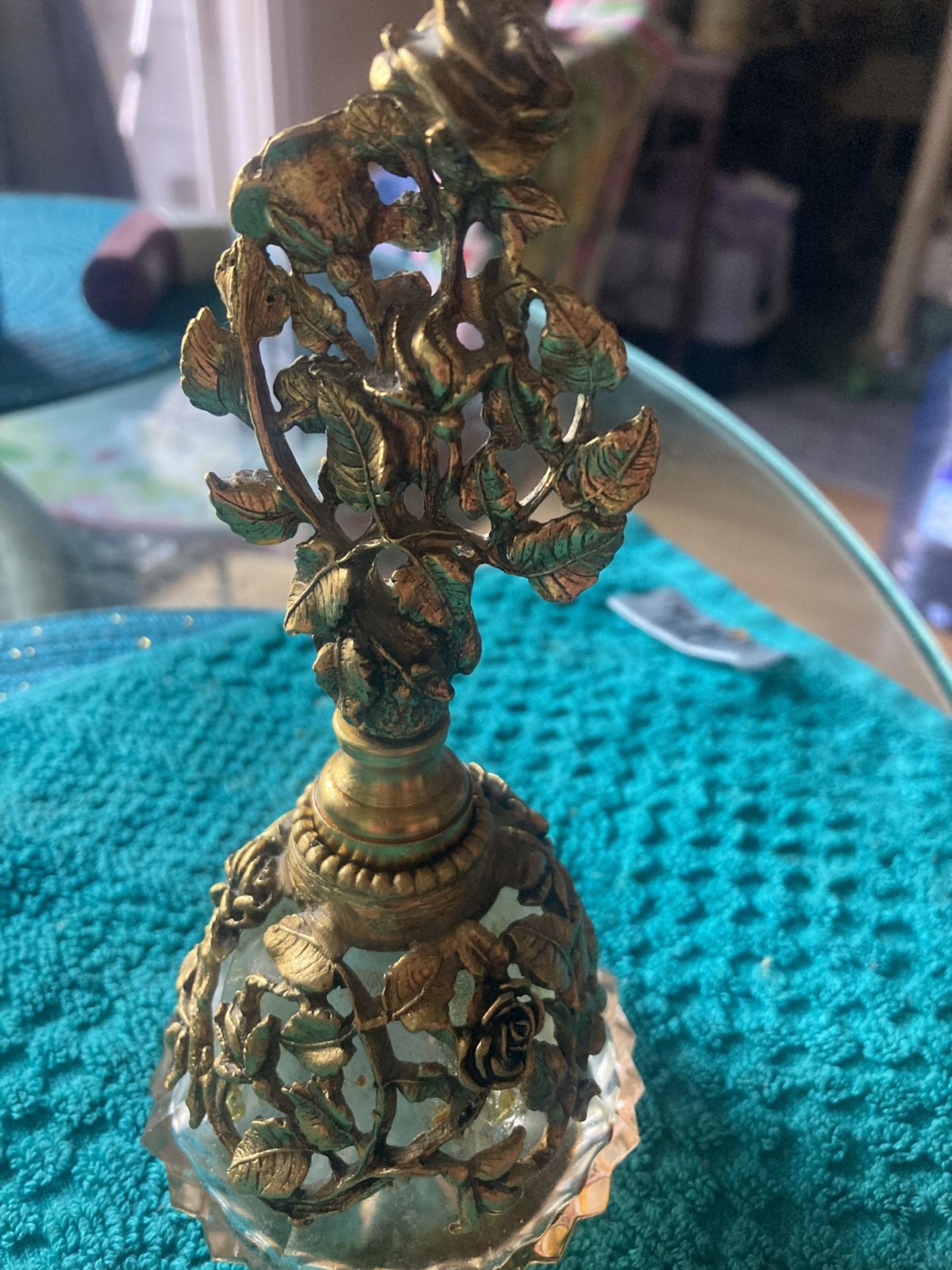 Mcm Gilded Perfume Bottle