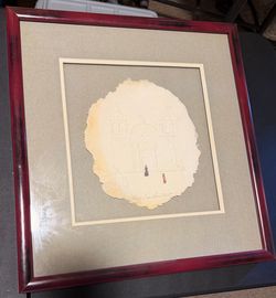 Charles Louis Rosenthal Signed Mission Art