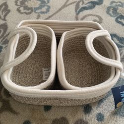 Set De 3 Canastas Para Organizar