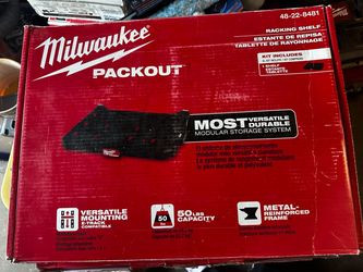 Milwaukee racking shelf