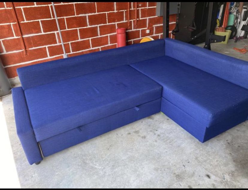 IKEA sectional sofa and pull out bed