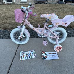 Joy star Unicorn Kids Bike 12”