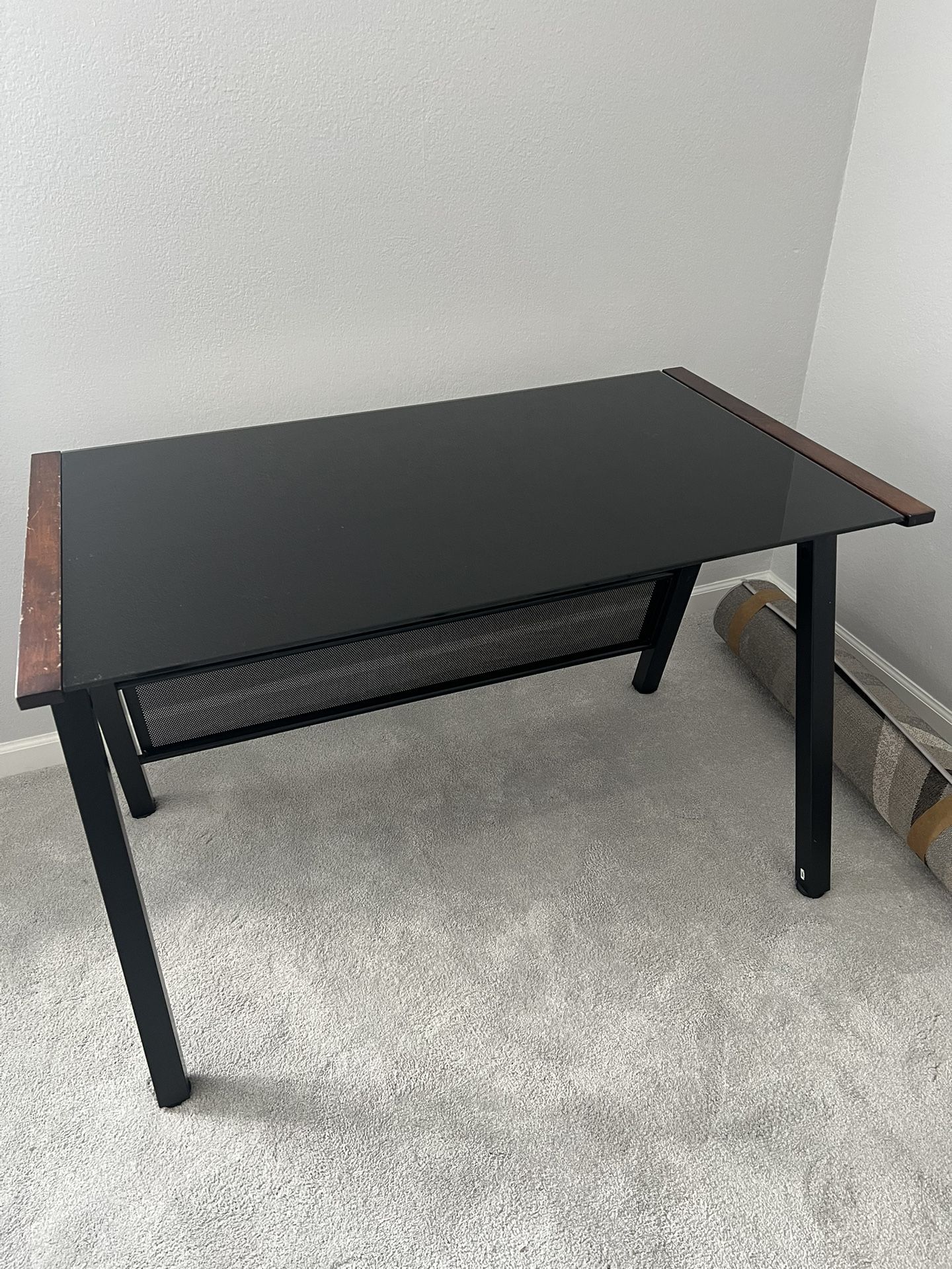 Glass Top Desk