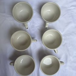 Vintage Dinnerware Lot Shenango RimRol Caribe Sterling Plates Cups Saucers