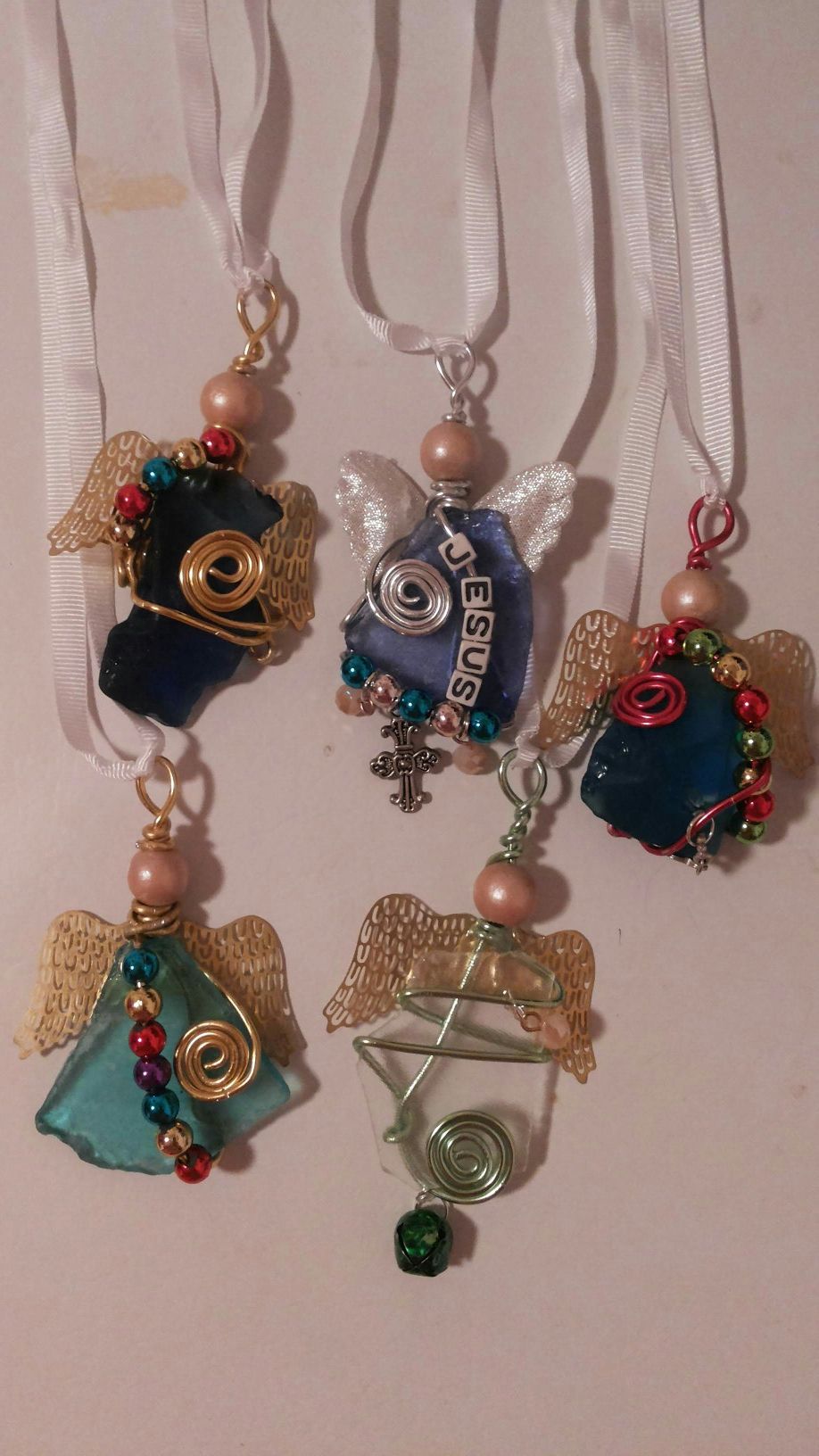 BEACH GLASS ANGELS