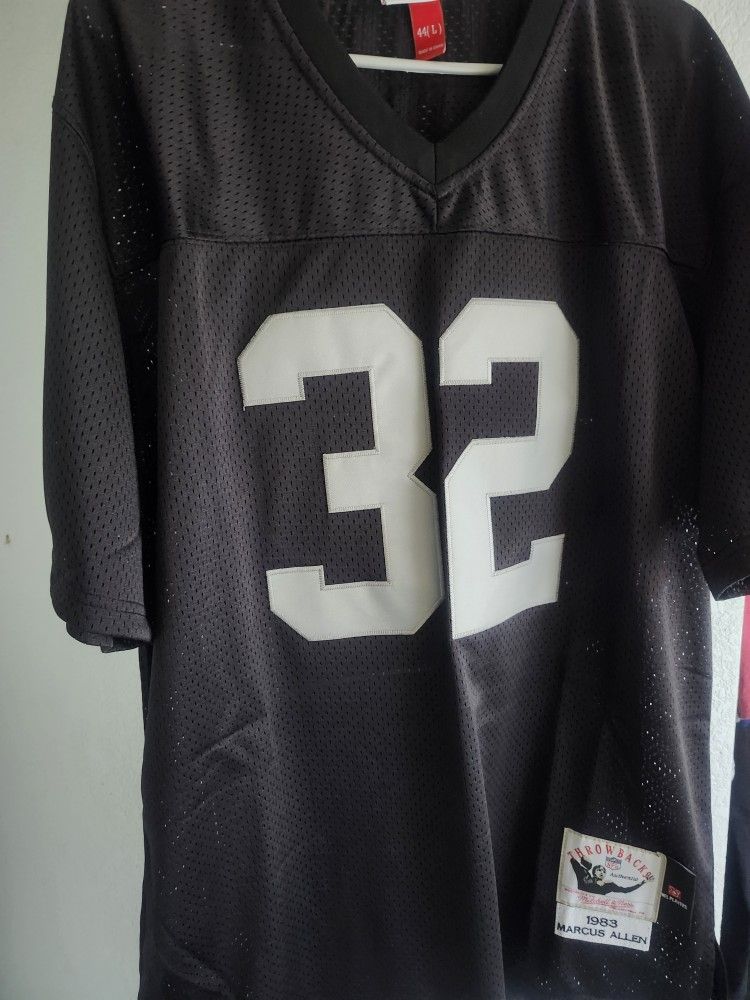 Marcus Allen Los Angeles Raiders Classic Football Jersey/Large