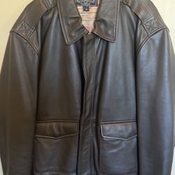 Leather Aviation Jacket