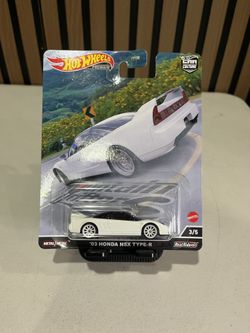Hot Wheels 1:64 Mountain Drifters Car Culture 2003 Honda NSX Type R White HCK00