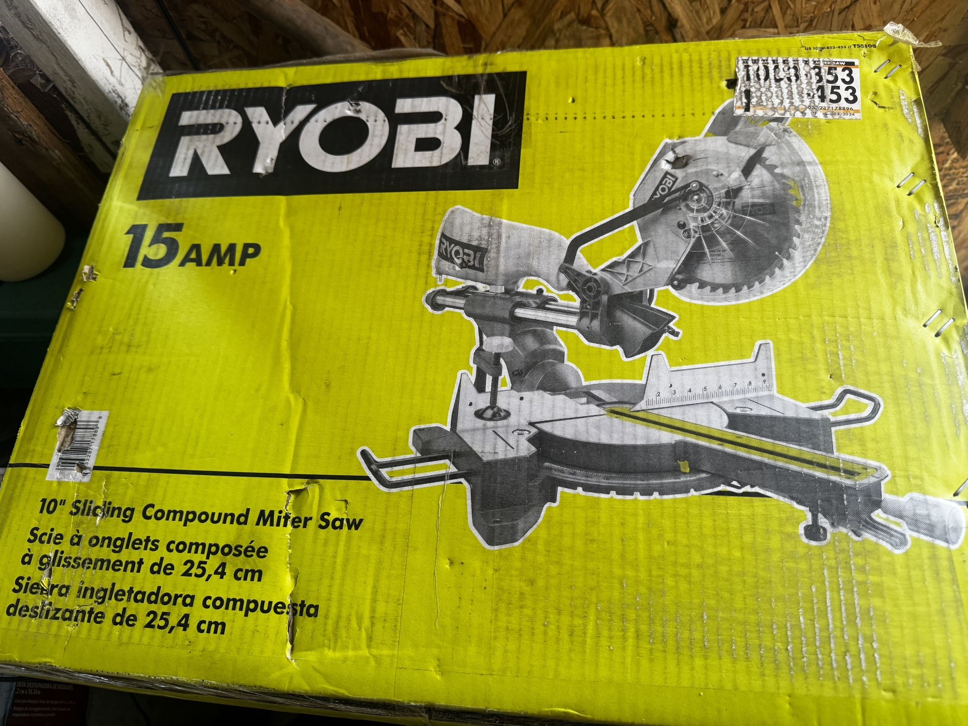 (Ryobi Miter Saw)Brand New