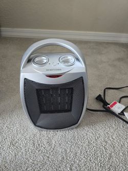 Brightown Portable Electric Space Heater 1500W/750W Personal Room Heater with Thermostat