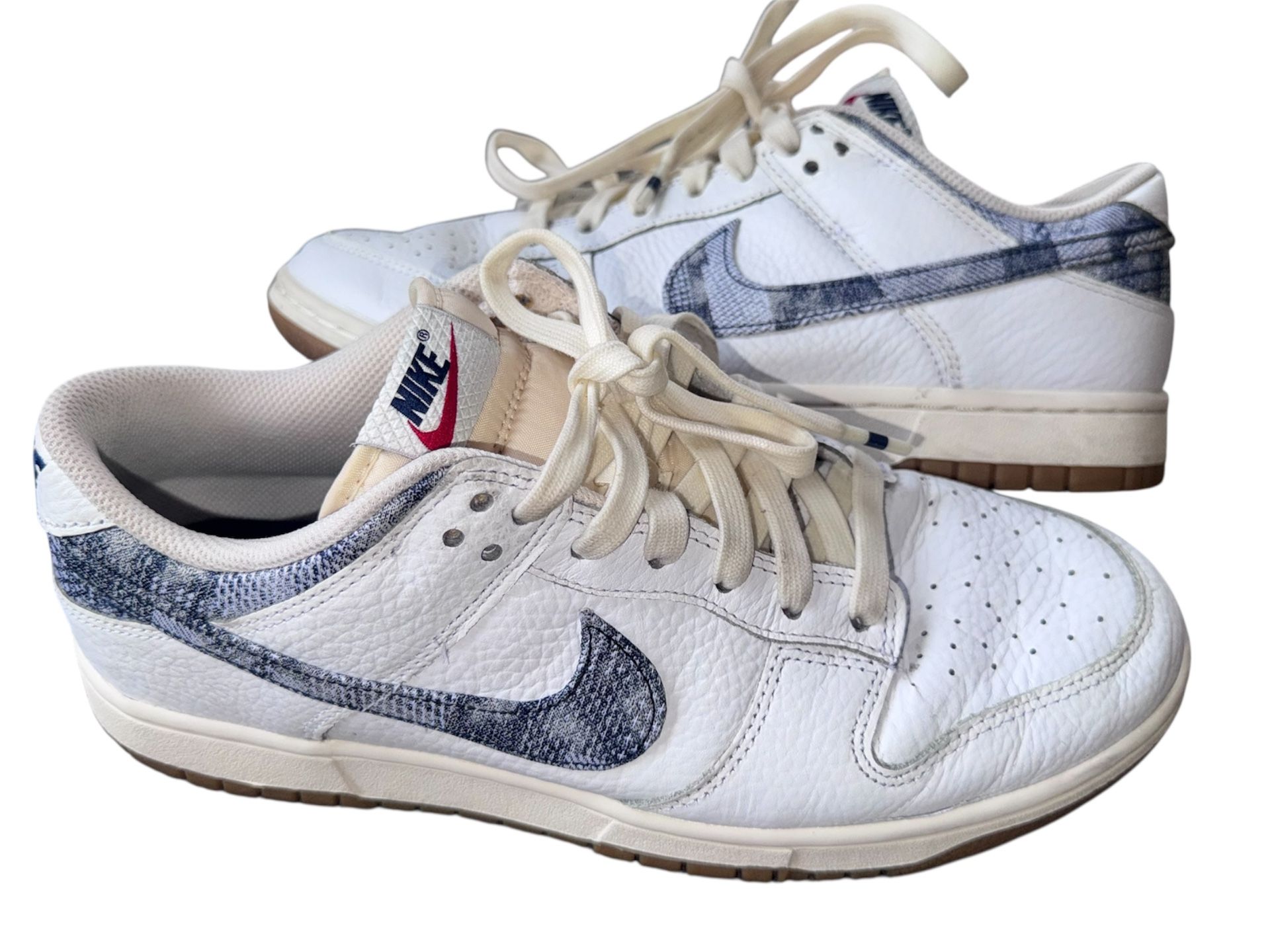 Size 10 Nike Dunk Low Americana Denim