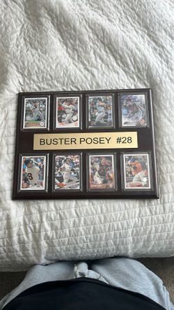 Buster Posey Plaque