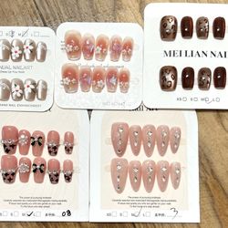 M size press on nails_bundle 4
