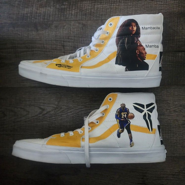 Custom  Kobe Bryant  Vans Size 14