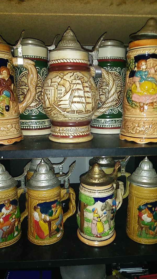 Antique beer steins Avon for Sale in Warren Park, IN OfferUp