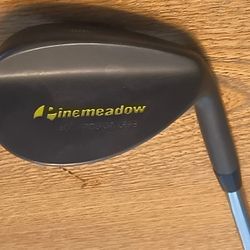PineMeadow Third Wedge/Lob 60°, RH, Bronze Finish, Steel Shaft