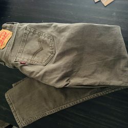Levi Jeans Size 29W 30L