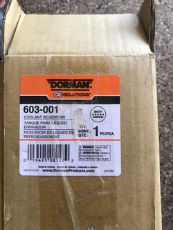 Coolant Reservoir