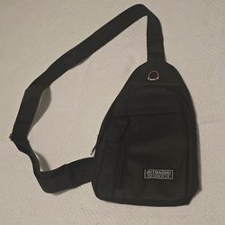 Black Crossbody Shoulder Bag 