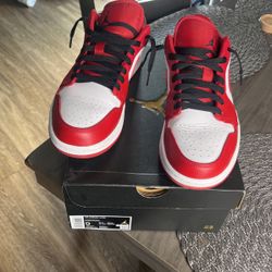 Air jordan 1 low Red 