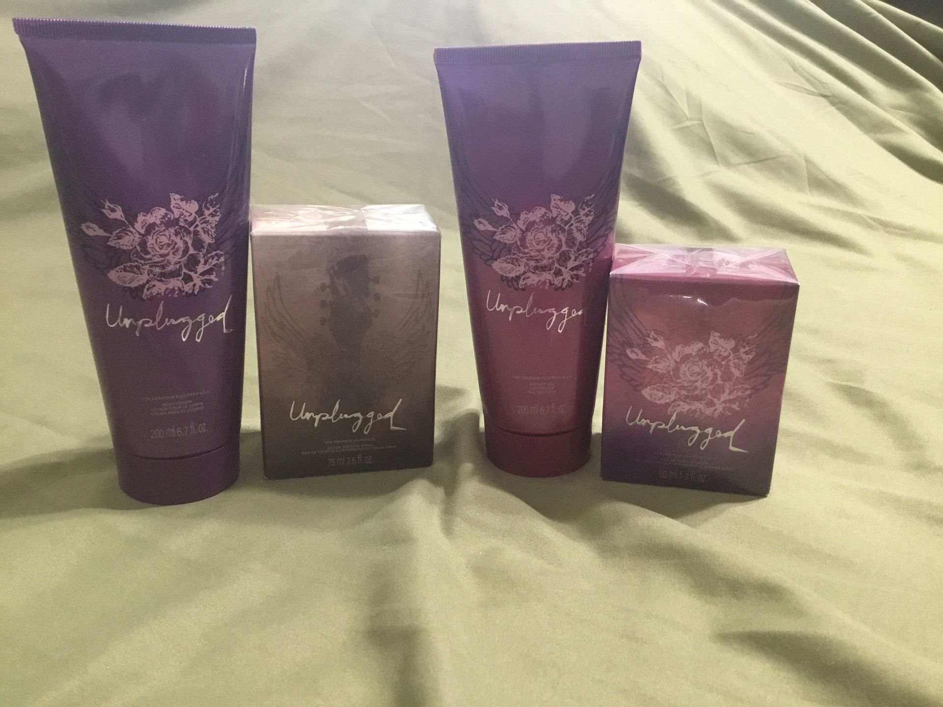 Unplugged Lotion And Perfume