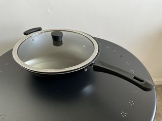 IKEA TOLERANT Wok + KLOCKREN Glass Lid