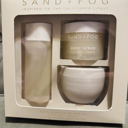 SAND AND FOG 3pc Coconut Cream Skincare Set