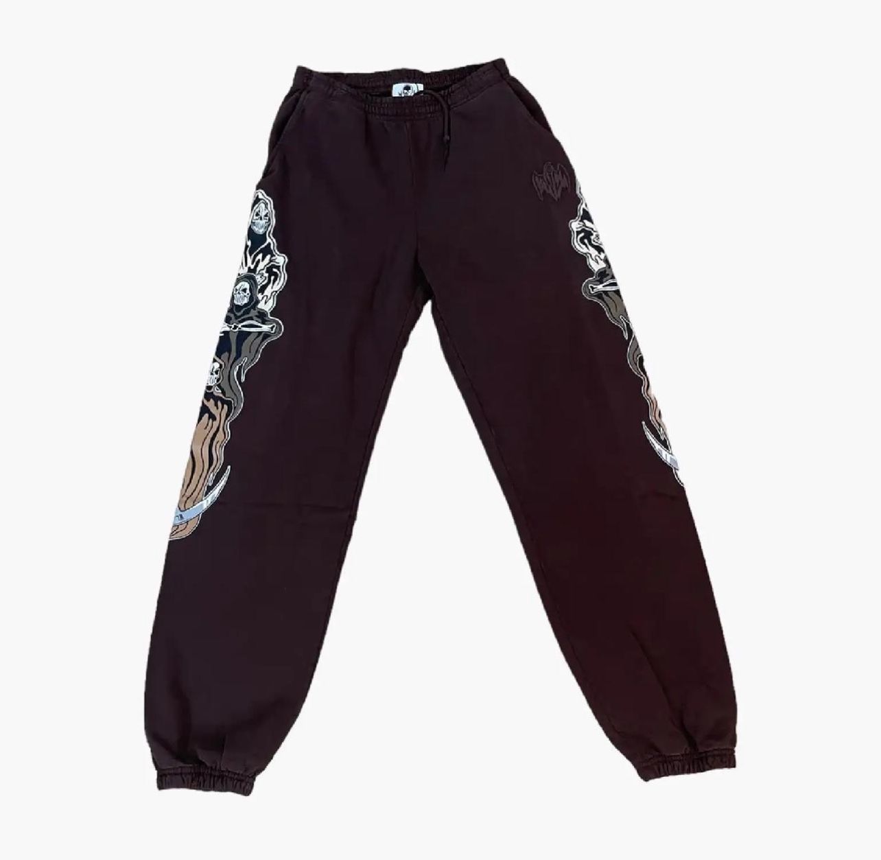 Warren Lotas 3 Reaper Sweatpants Dark Brown