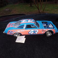 Franklin Mint Richard Petty Die Cast Model In Fair Condition 