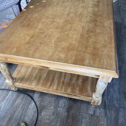Beautiful Wood Coffee Table 