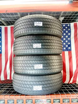 💰 Best deals are ca$h in person 4 USED TIRES P275/60R20 GOODYEAR WRANGLER TERRITORY H/T 275/60R20 ALL SEASON TRUCK SUV 275 60 20