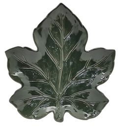 Thanksgiving, Fall Harvest Leaf Stoneware Serving Platter