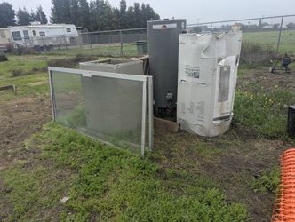 SLIDING GLASS DOOR STAINLESS FRAME 