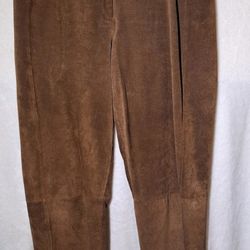 Leather Pants Suede Vibe Ladies Size 16