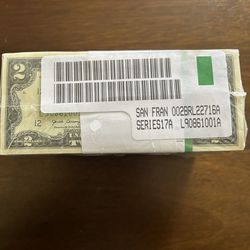 “NEW” 1000 $2 Bills