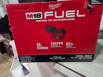 milwaukee m18 fuel belt sander
