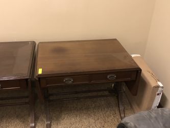 Antique end tables $80 each. Make your offer !