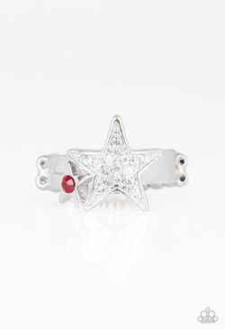Paparazzi Red Star Ring