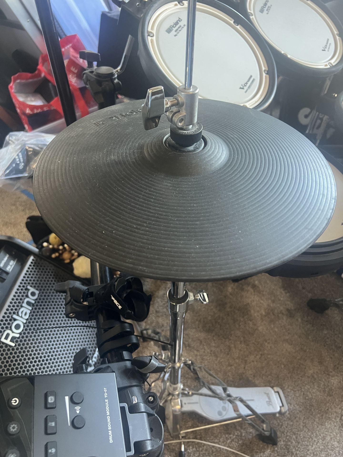 Roland VH 10 Hi Hat, Drums