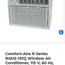 Comfort Aire Brand Window Air Conditioner 