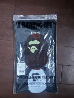 Black and white bape shirt