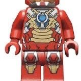 Lego Marvel Iron Man Mark 17 Minifigure 