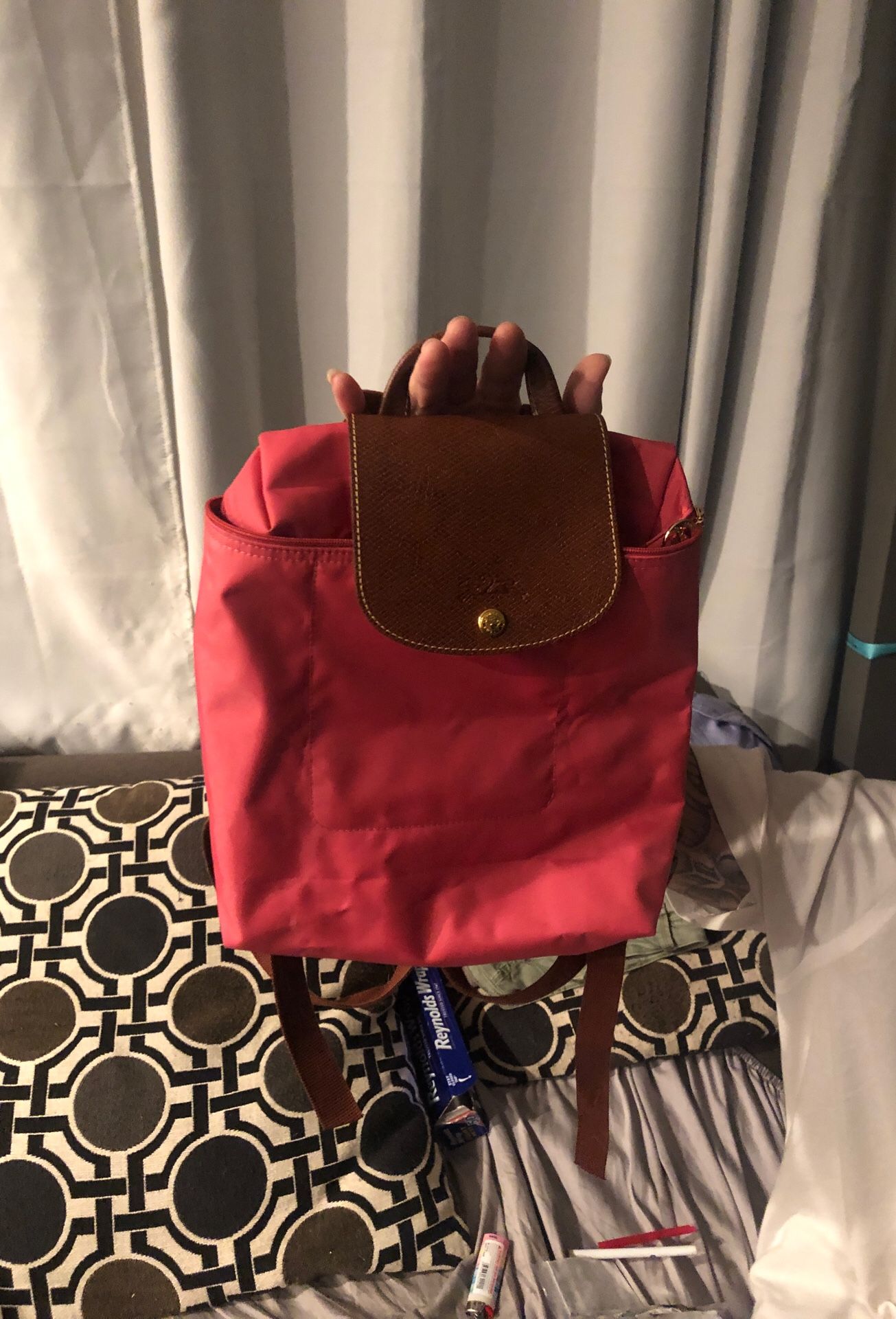 Longchamp backpack purse